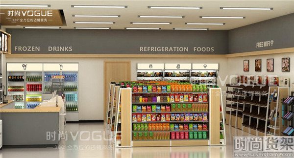 超市貨架陳列設計