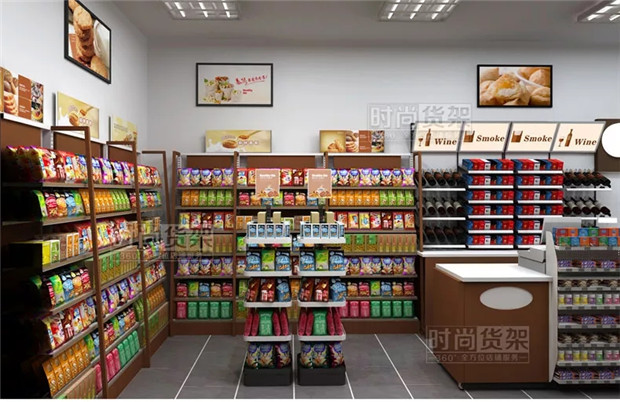 便利店貨架_促銷(xiāo)貨架