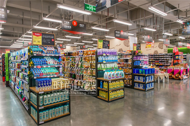 超市陳列設計圖
