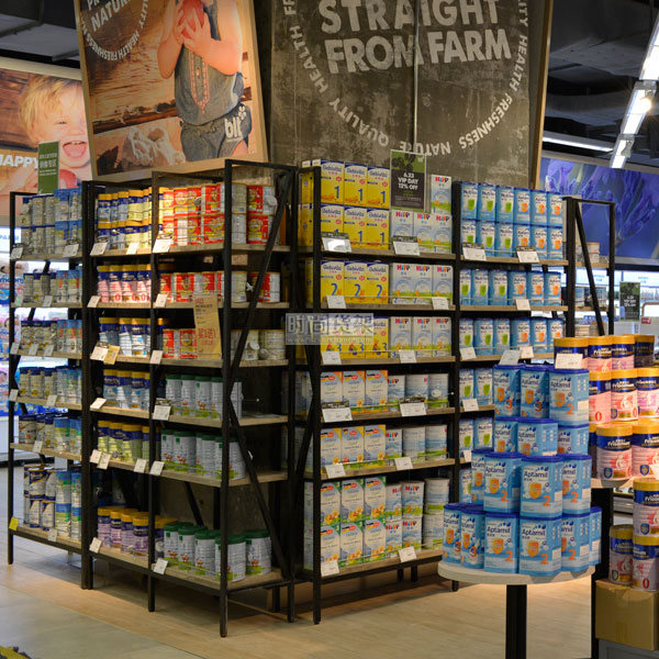 超市單面食品貨架